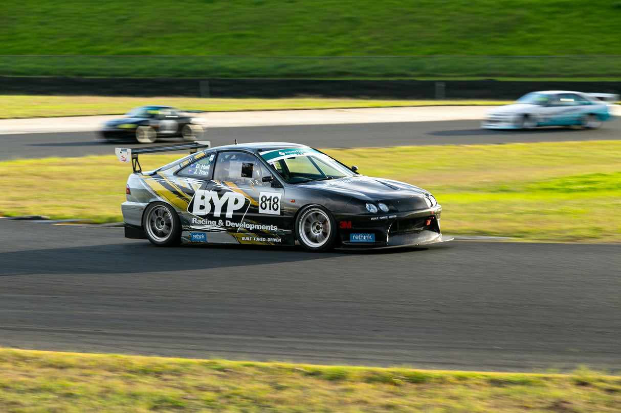 Custom Driver Name & Flag Decals