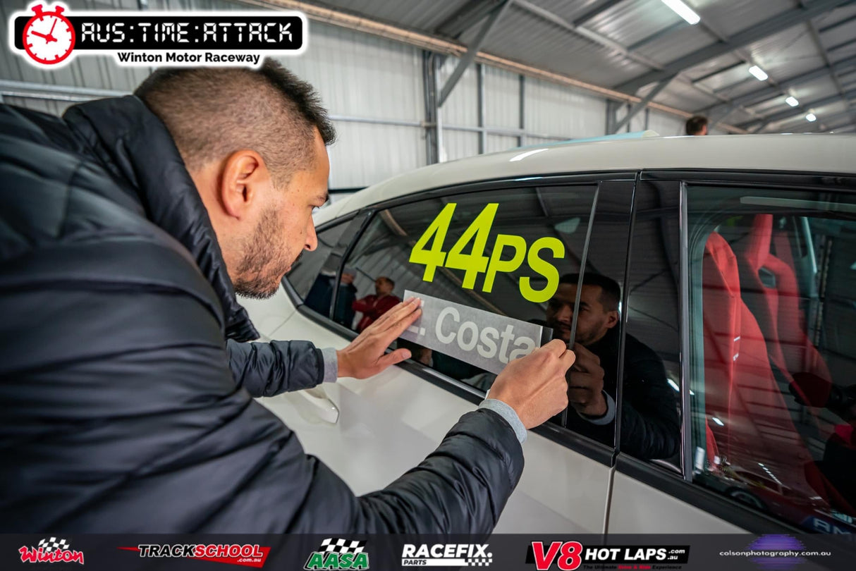 Aus Time Attack - DayGlo - Installation