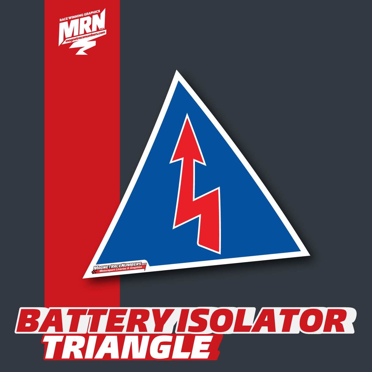 CAMS Compliant Battery Isolator Triangles