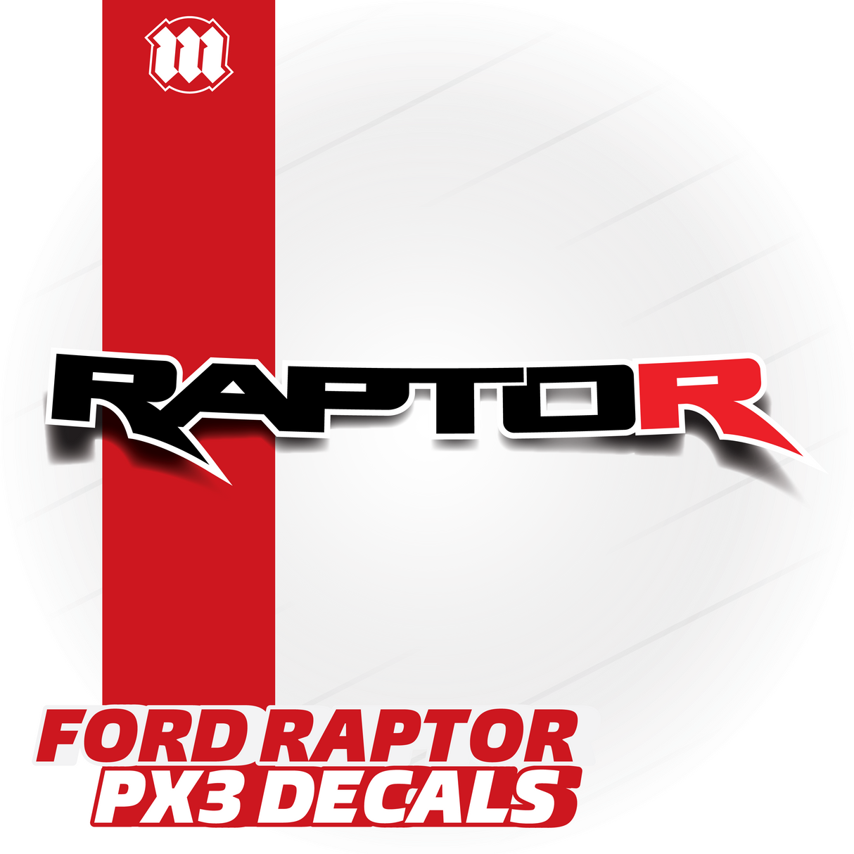 Ford Ranger "Raptor" PX3 / Next Gen - Rear Tub Decals