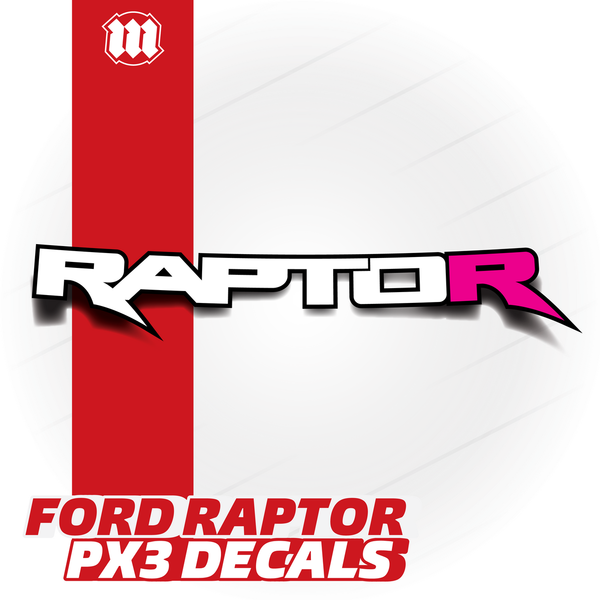 Ford Ranger "Raptor" PX3 / Next Gen - Rear Tub Decals