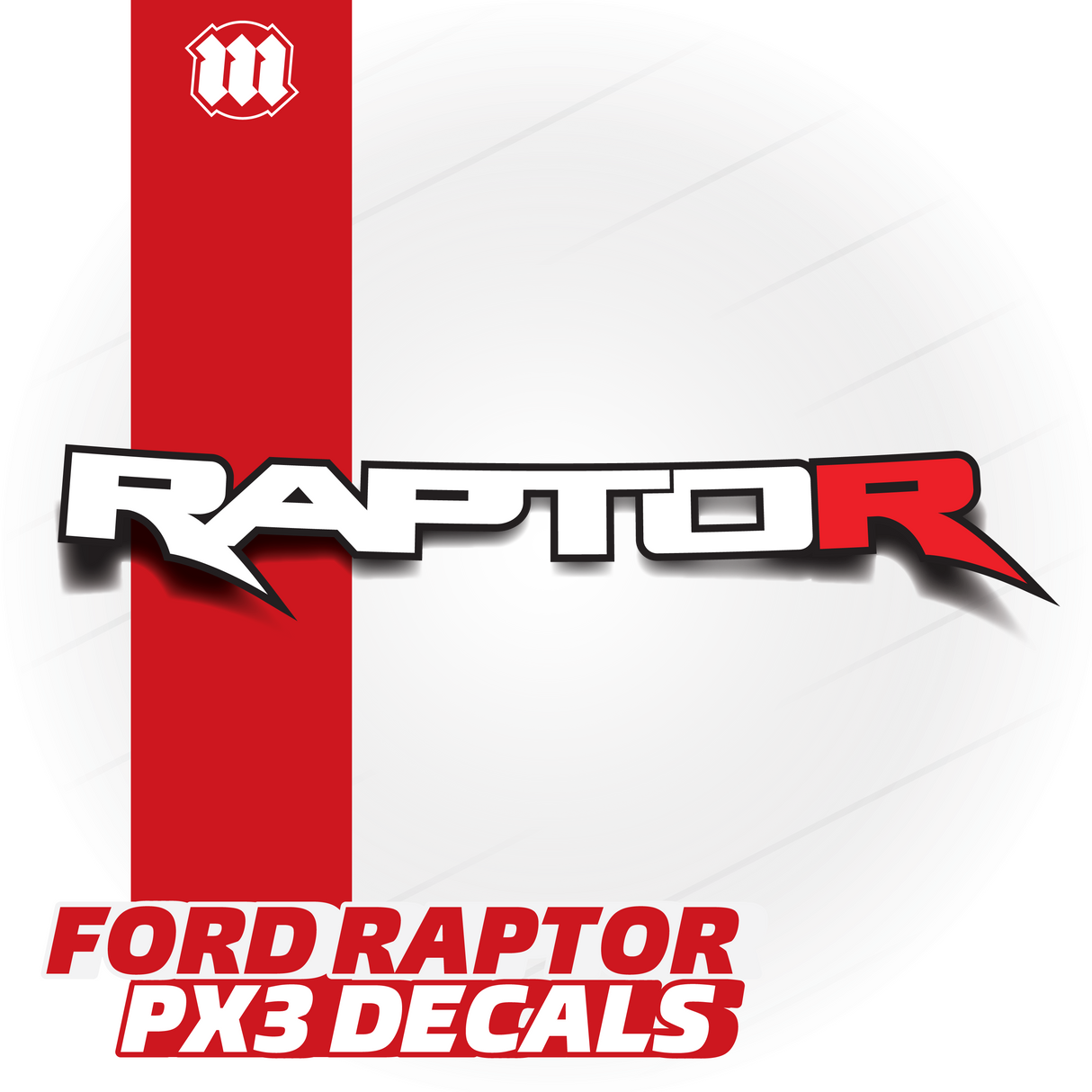 Ford Ranger "Raptor" PX3 / Next Gen - Rear Tub Decals