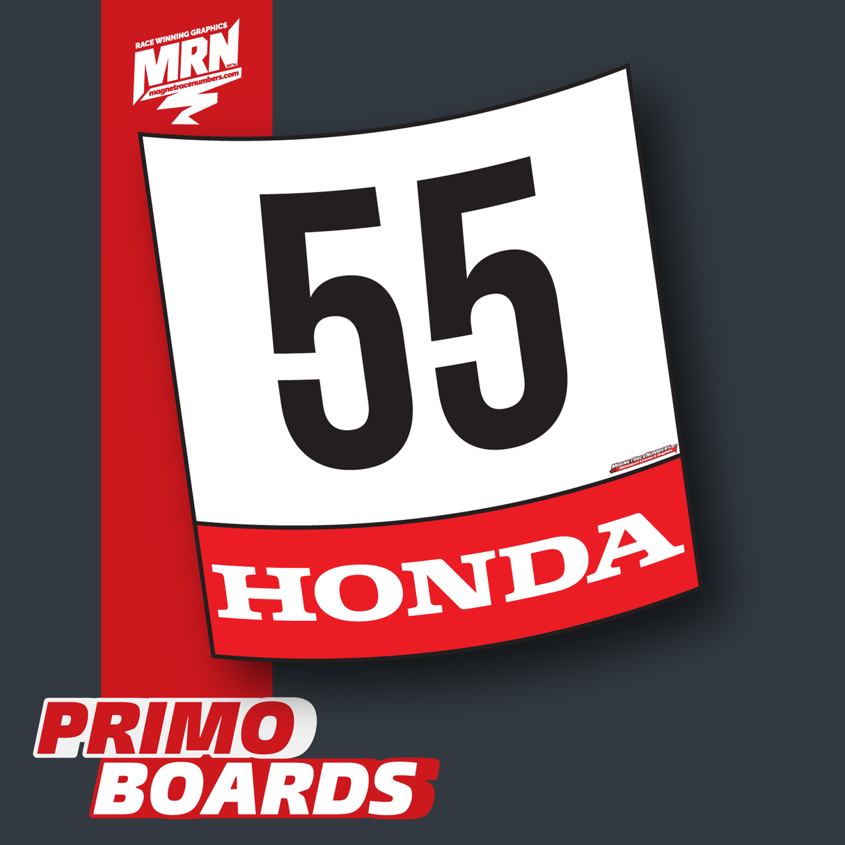 Primo Race Number Boards