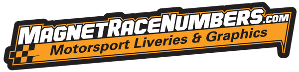 Magnet Race Numbers