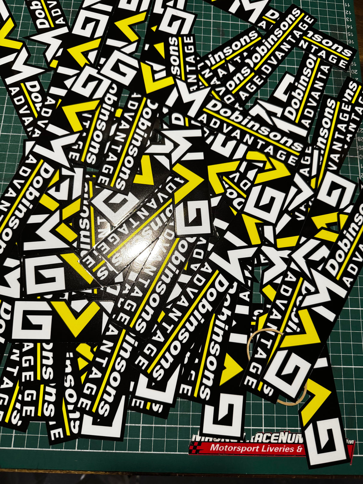 Custom Printed Motorsport Stickers