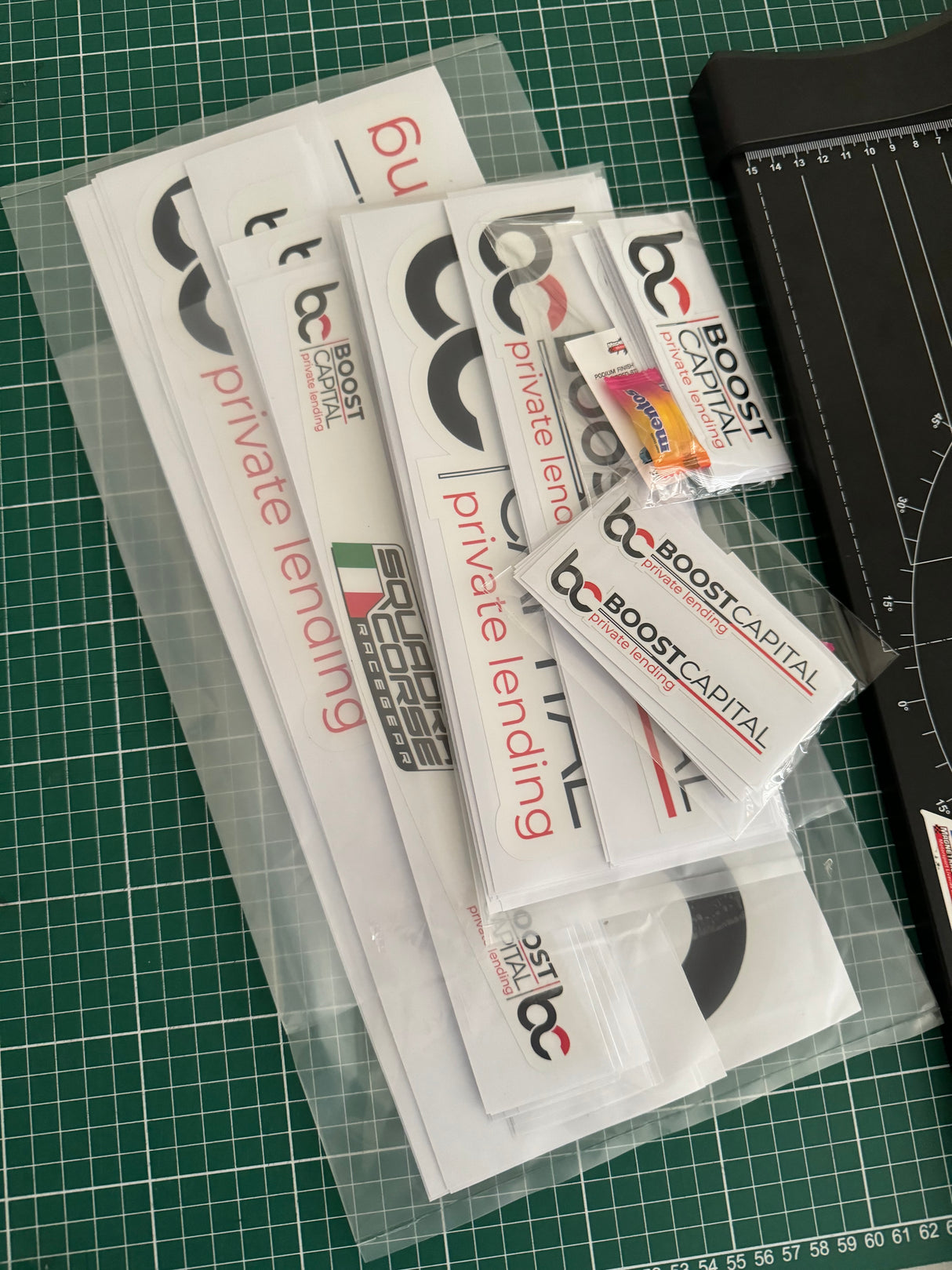 Custom Printed Motorsport Stickers