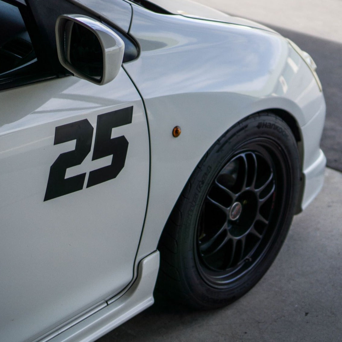 Honda Racing 23cm Magnet Race Numbers