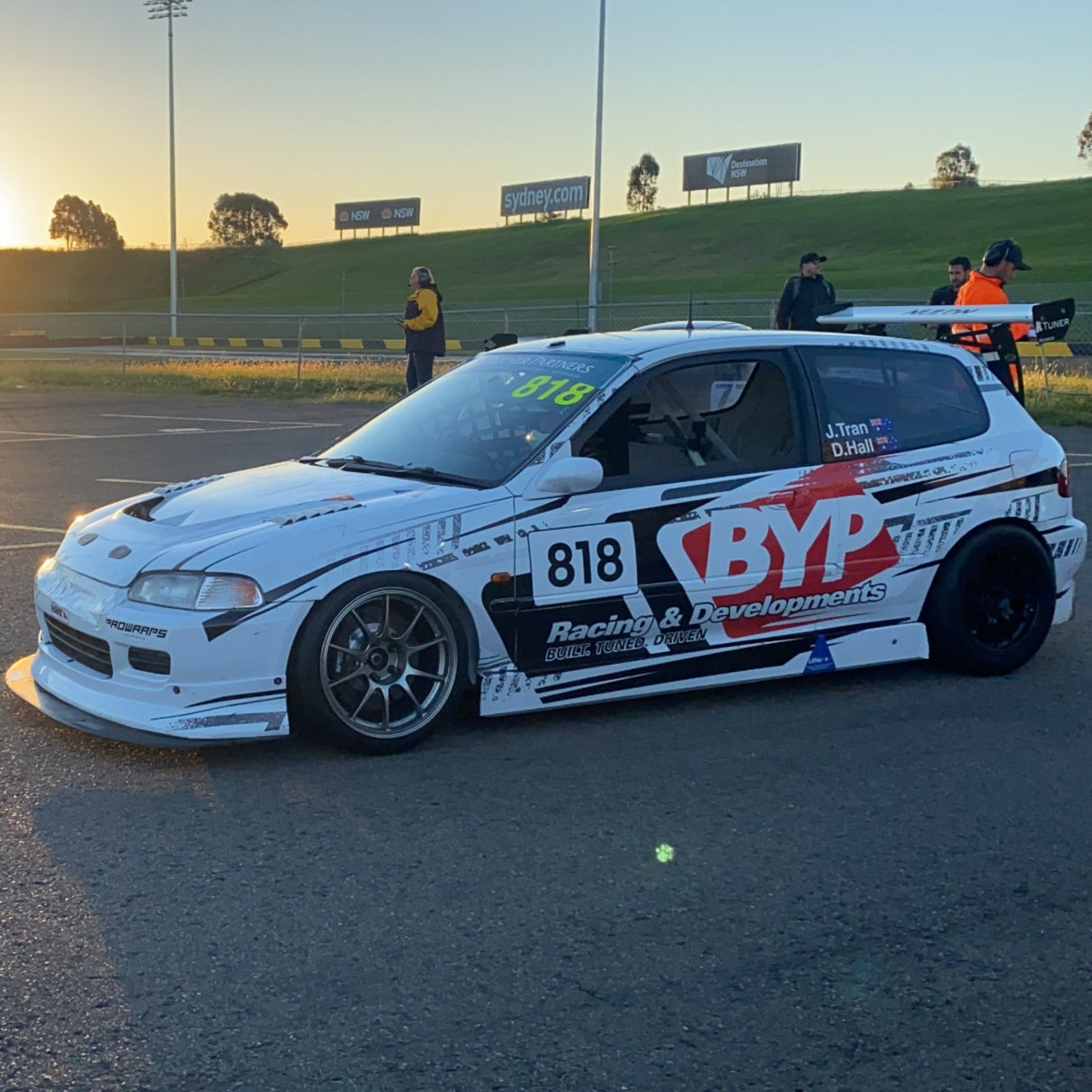 Honda Civic EG Type R Time Attack SMSP Circuit Race Sprint