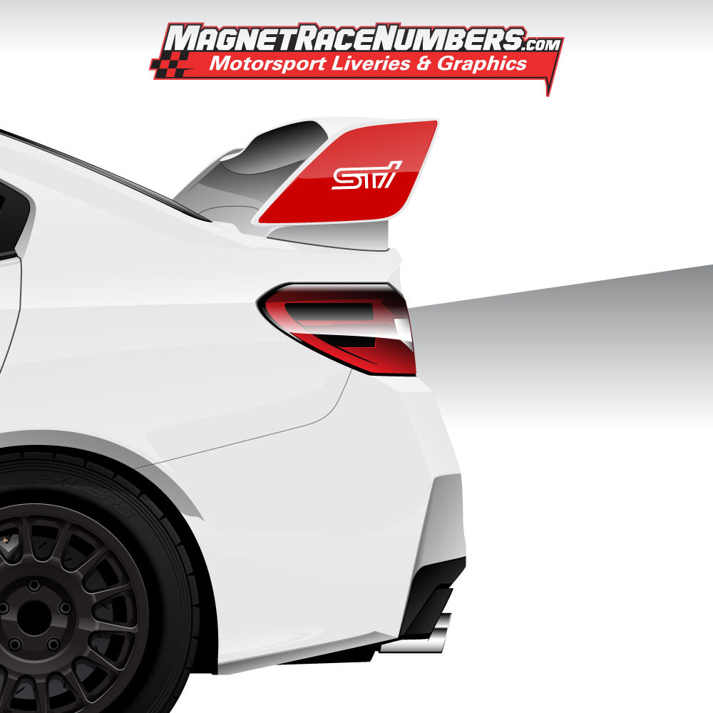 2015-2020 Subaru VA WRX - STI Wing Stickers