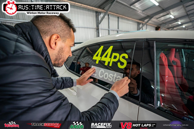 Aus Time Attack - DayGlo - Installation