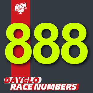 Fluoro DayGlo Numbers