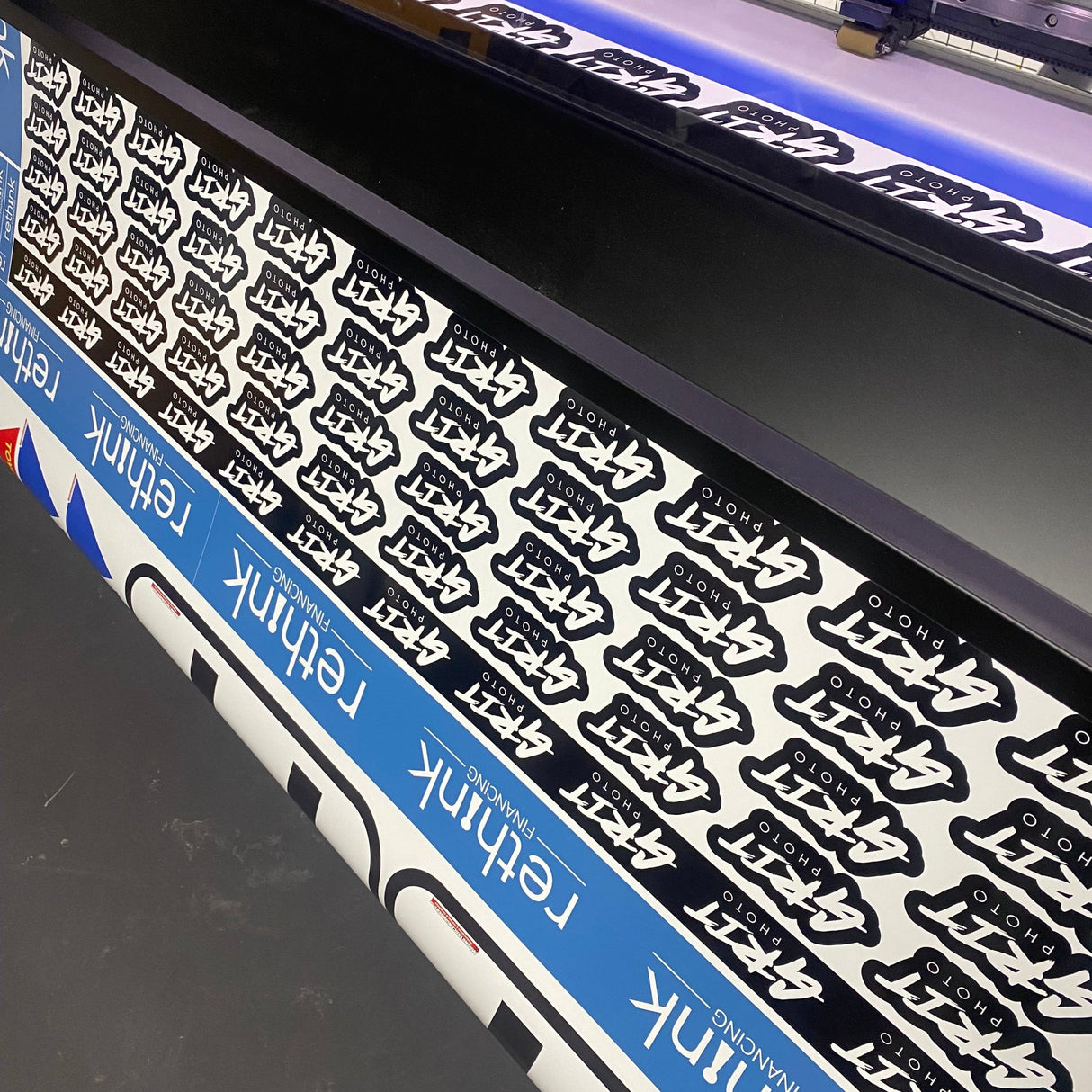 Digital Printed Motorsport Stickers