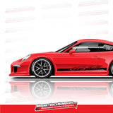 Porsche 911 GT3RS Side Stripes