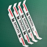 Kimi - Singha Carrerra - Helmet Visor Strip