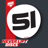 Never Lift Circle Disc Racing Numbers