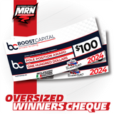 Oversized Motorsport Novelty Cheque
