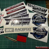 TMS Motorsports - V-Sport - Racefix! Stickers