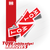 Tow Arrows - (Pair) - CAMS / Motorsport Australia-Compliant
