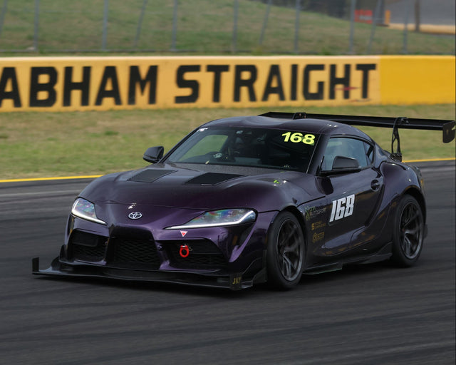 Toyota A90 Supra Time Attack Two Step Numbers