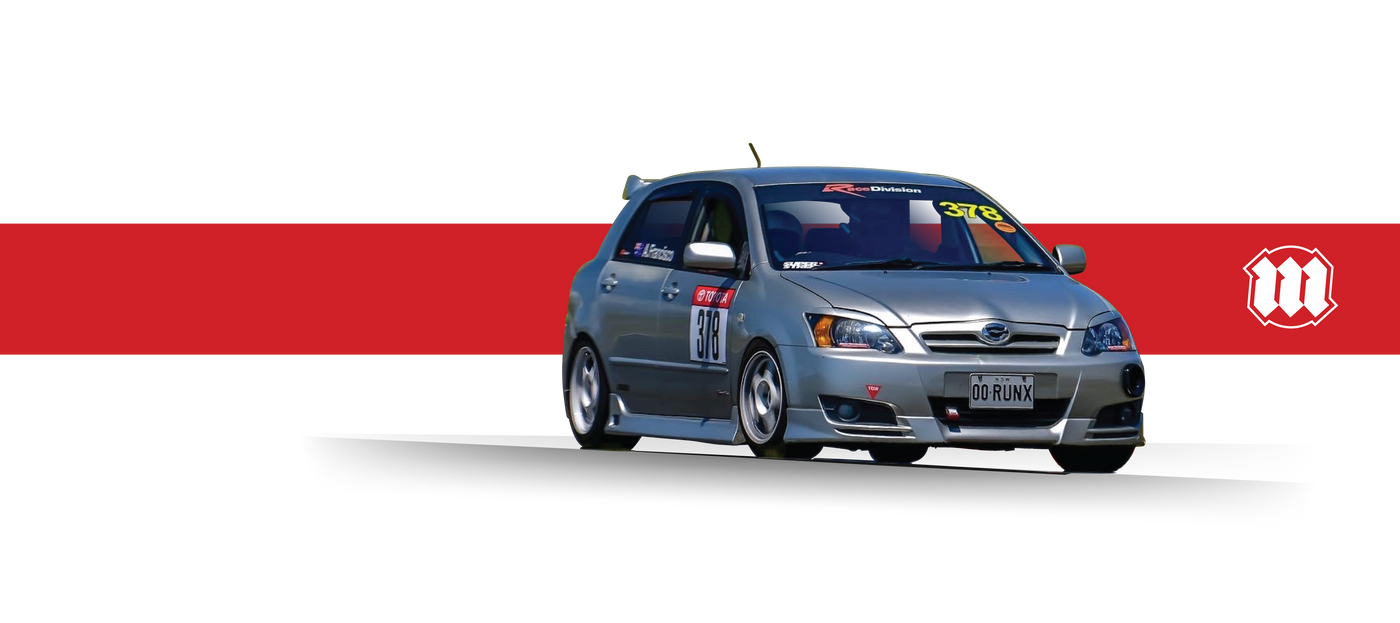 Toyota Corolla TRD Turbo Race Time Attack Race Car