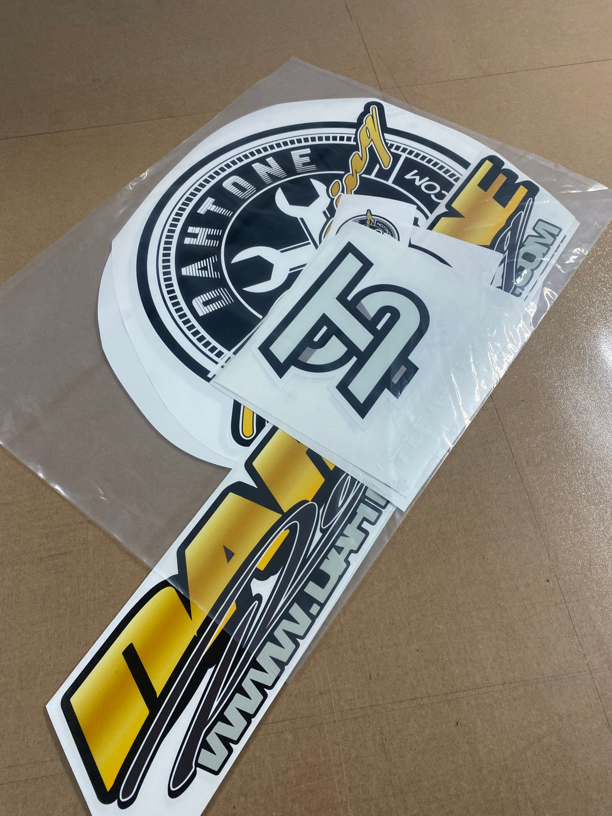 Custom Printed Motorsport Stickers