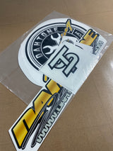 Custom Printed Motorsport Stickers