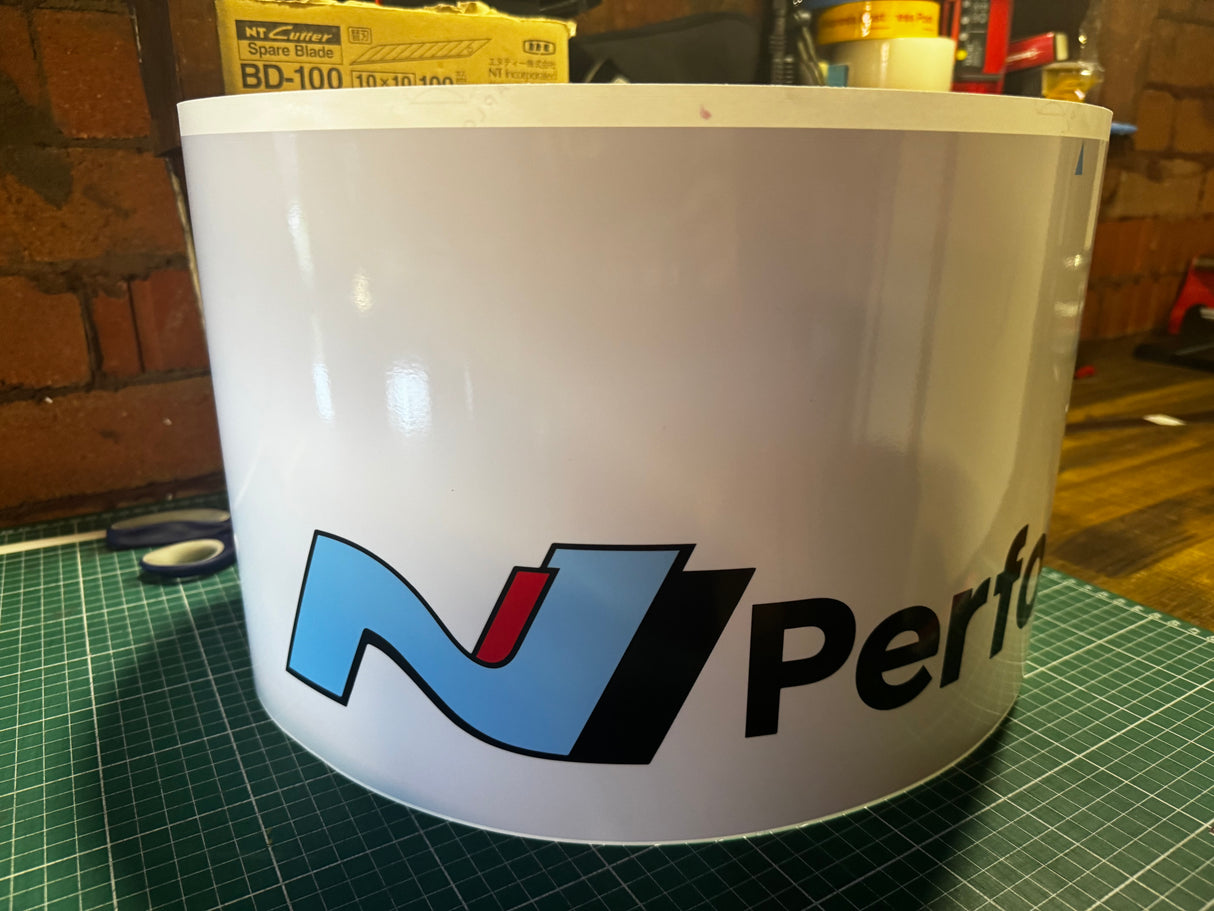 N Performance Windscreen Banner