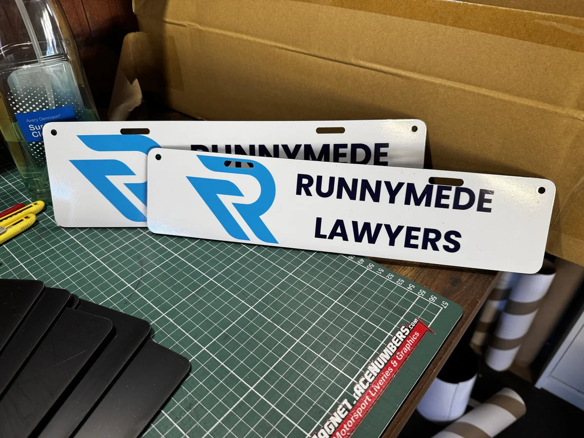 Acrylic Number Plates