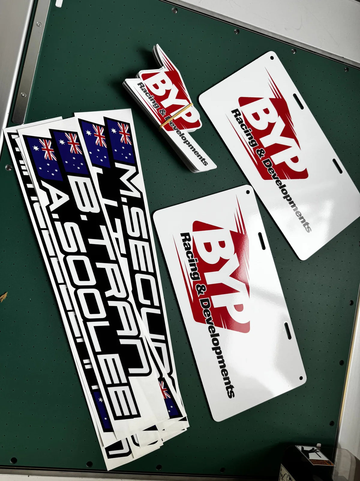 Acrylic Number Plates