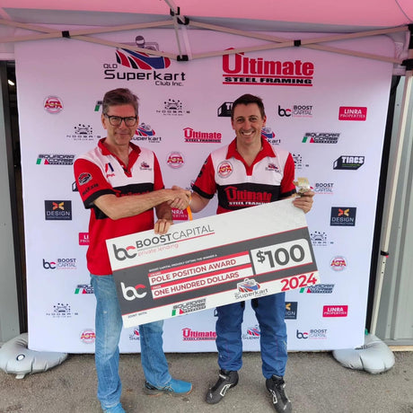Oversized Motorsport Novelty Cheque
