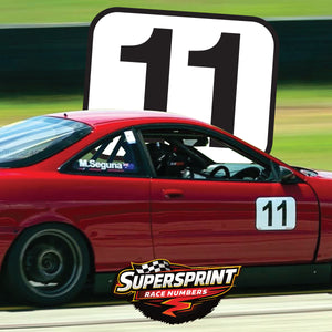 Supersprint Number Boards