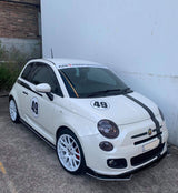 Abarth 500 Racing Australia Circle Numbers Border