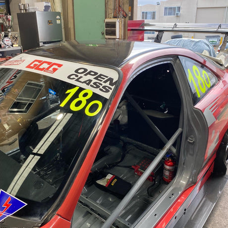 Fluoro Hi-Vis Yellow & Orange DayGlo Motorsport Race Numbers