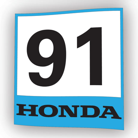 Honda Racing Numbers