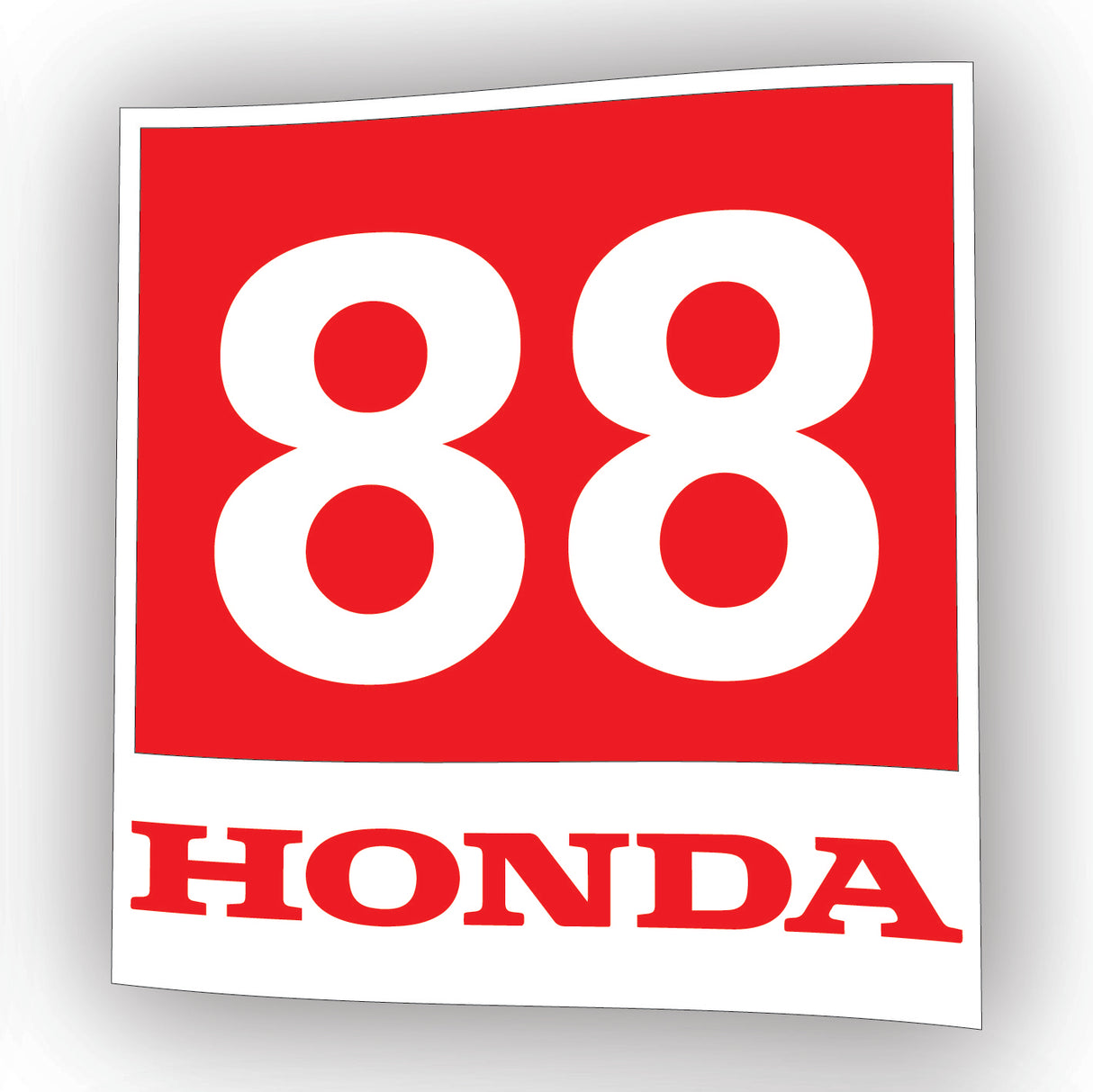 Honda Racing Numbers