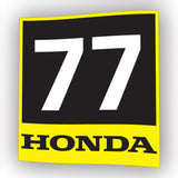 Honda Racing Numbers