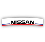 Nissan V2 Racing Windscreen Banners