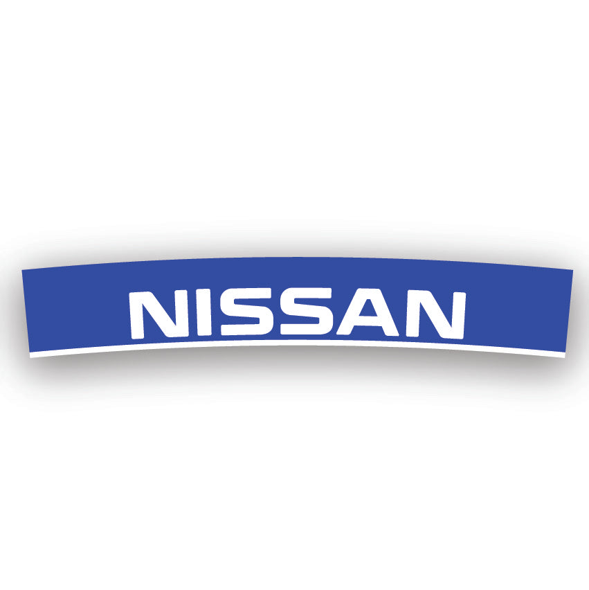 Nissan Racing Windscreen Banners