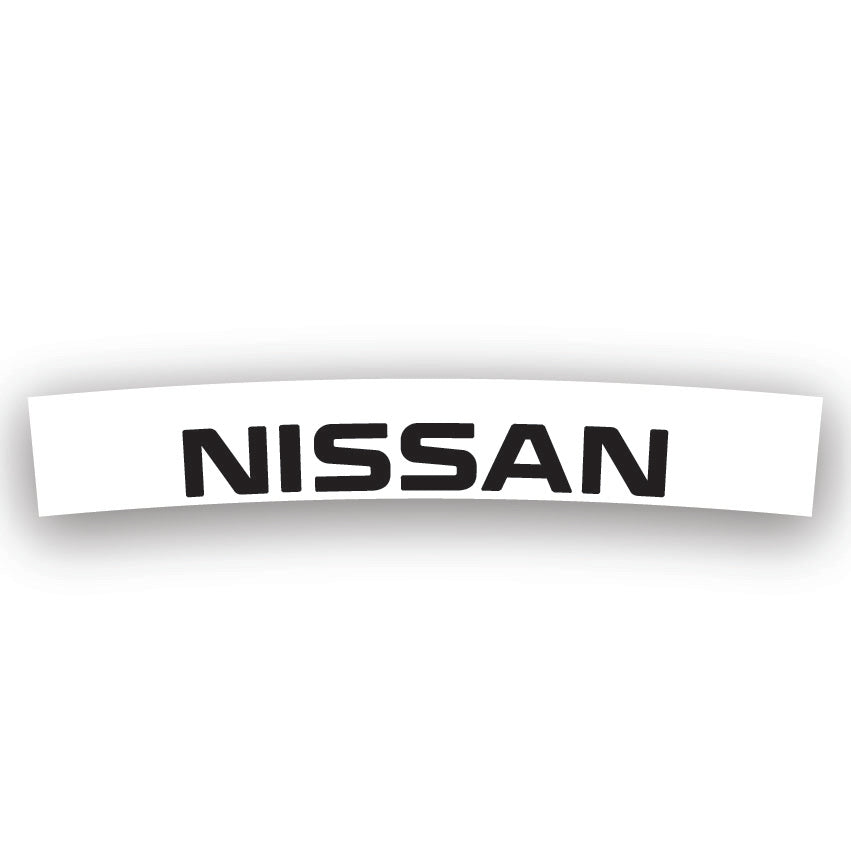 Nissan Racing Windscreen Banners