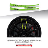 Volk Racing Rays 57Xtreme Wheel Decals