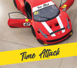 Time Attack Windscreen Banner - Handwriting Logo