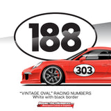Porsche 911 GT3 RS Racing Numbers
